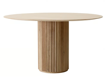 PALAIS ROYAL - Round oak table by ASPLUND