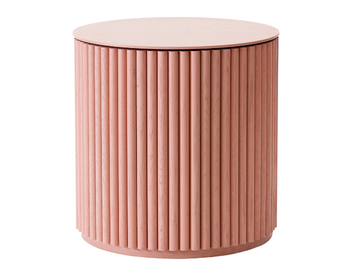 PETIT PALAIS - Round oak coffee table by ASPLUND