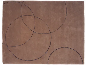 SOAP BUBBLES - Rectangular rug with geometric shapes by ASPLUND
