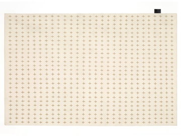 STITCH - Patterned rectangular wool rug by ASPLUND