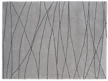 TANGENT - Patterned rectangular rug by ASPLUND