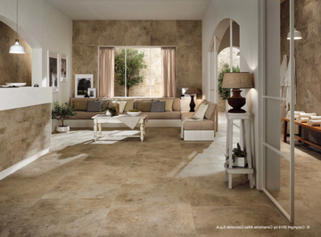 AIX - Porcelain stoneware flooring with stone effect by Atlas Concorde