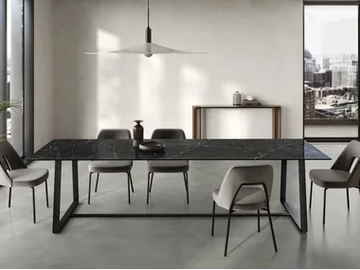 BROOKLYN 75 - Rectangular porcelain stoneware table by Atlas Concorde