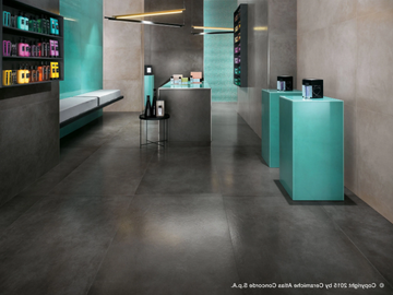 DWELL FLOOR - Porcelain stoneware flooring with concrete effect by Atlas Concorde
