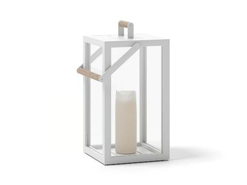 ALBA - Glass and aluminium lantern by Atmosphera