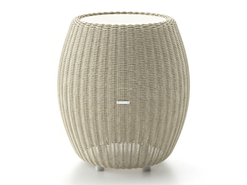 TWIGA - Round polyethylene garden side table by Atmosphera