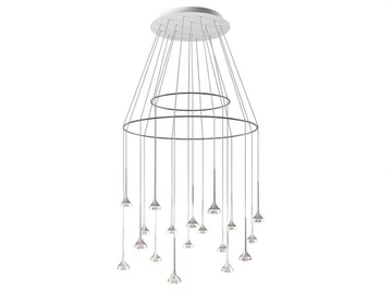 FAIRY - LED crystal pendant lamp by Axolight