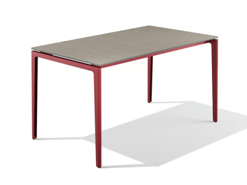 GAO - Rectangular steel and PaperStone table by BABEL D