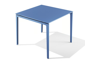 GAO - Square powder coated steel table by BABEL D