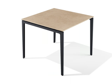 GAO - Square steel table with PaperStone® top by BABEL D
