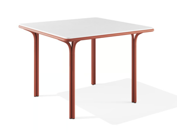 JOS - Square steel table and HPL top by BABEL D
