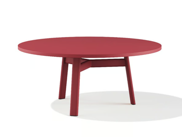 KANO - Low powder coated steel coffee table by BABEL D