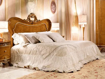 DIAMANTE - Double bed with high headboard by Barnini Oseo