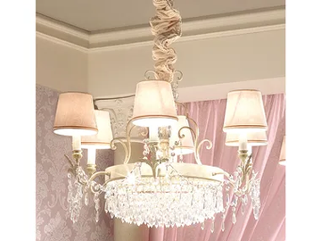 DIAMANTE - Pendant lamp with crystals by Barnini Oseo