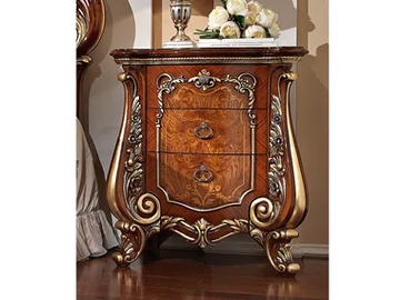 FIRENZE - Rectangular bedside table with drawers by Barnini Oseo