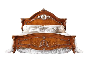 PRESTIGE PLUS - Wooden double bed by Barnini Oseo