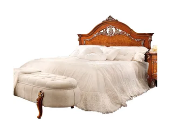 PRESTIGE PLUS - Wooden double bed by Barnini Oseo