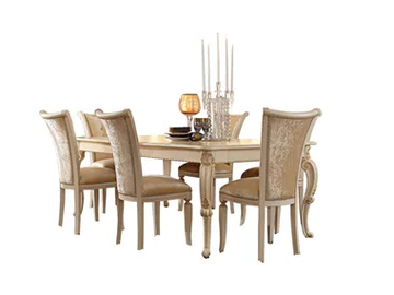 PRESTIGE - Rectangular wooden table by Barnini Oseo