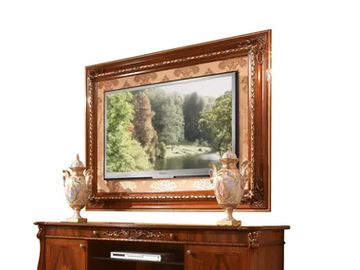 PRESTIGE - Wooden TV Wall panel by Barnini Oseo