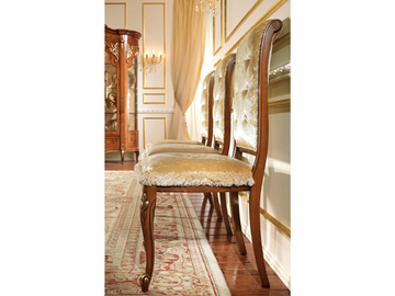 REGGENZA LUXURY - Tufted upholstered fabric chair by Barnini Oseo