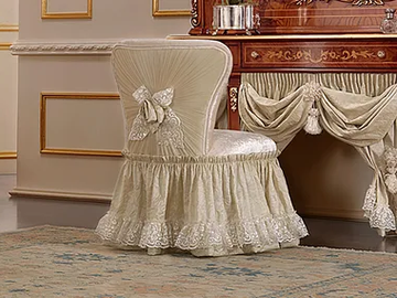 REGGENZA LUXURY - Upholstered fabric chair by Barnini Oseo