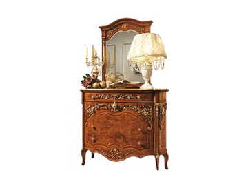 REGGENZA LUXURY - Wood veneer chest of drawers by Barnini Oseo