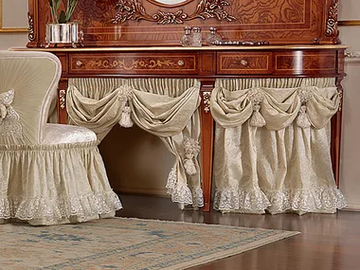 REGGENZA LUXURY - Wood veneer dressing table by Barnini Oseo