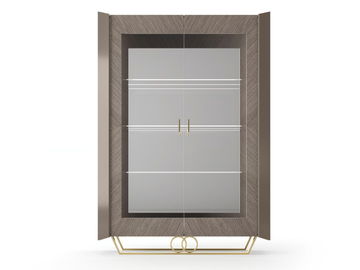 ROBERTO BARNINI - Honeycomb display cabinet by Barnini Oseo