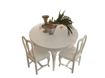 SOGNI D'AMORE - Extending round wooden table by Barnini Oseo