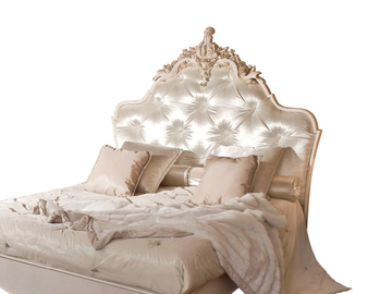 SOGNI D'AMORE - Tufted upholstered fabric headboard by Barnini Oseo