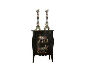 SOGNI D'AMORE - Wooden display cabinet by Barnini Oseo