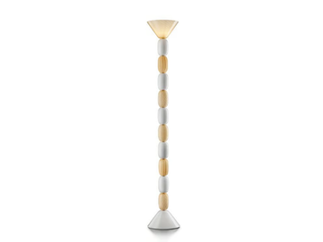 CONTERIE - Venetian crystal floor lamp by Barovier&Toso