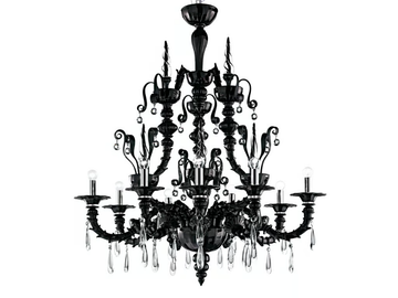 DHAMAR - Venetian crystal chandelier by Barovier&Toso