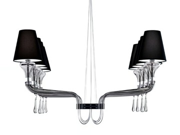 DOMO NEVADA - Venetian crystal chandelier by Barovier&Toso