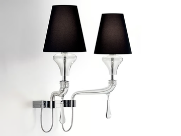 DOMO NEVADA - Venetian crystal wall lamp by Barovier&Toso