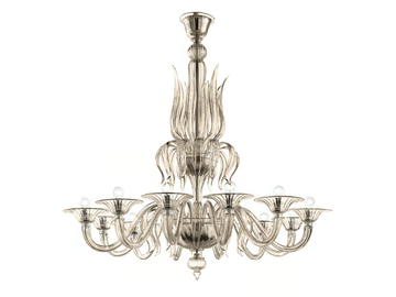 FAUVE - Venetian crystal chandelier by Barovier&Toso