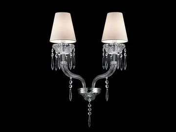 PRÉSIDENT - Venetian crystal wall lamp by Barovier&Toso