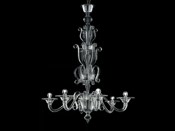 REDON - Venetian crystal chandelier by Barovier&Toso
