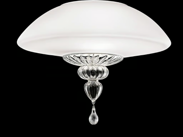 TOPKAPI - Venetian crystal ceiling lamp by Barovier&Toso