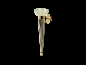 TORVIK - Venetian crystal wall lamp by Barovier&Toso