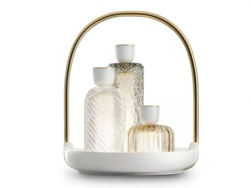 TRINITAS - Venetian crystal table lamp by Barovier&Toso