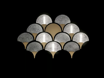 TUILERIES - Venetian crystal wall lamp by Barovier&Toso