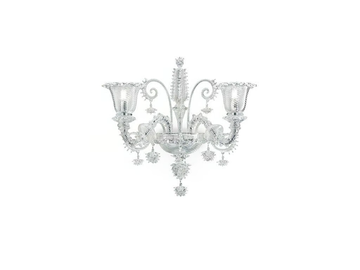 VENEZIA 1925 - Venetian crystal wall lamp by Barovier&Toso