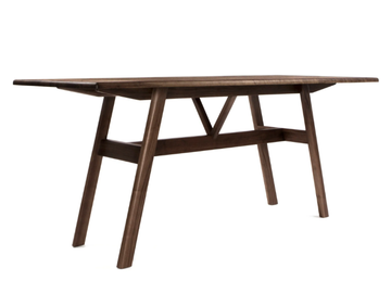 KANT - Rectangular solid wood counter table by BassamFellows
