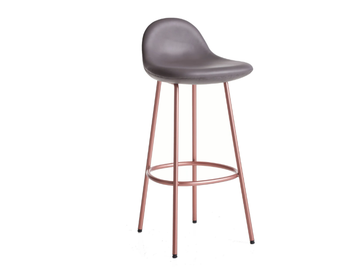 PEBBLE - Upholstered bar stool by BassamFellows