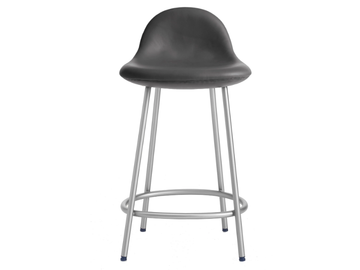 PEBBLE - Upholstered counter stool by BassamFellows