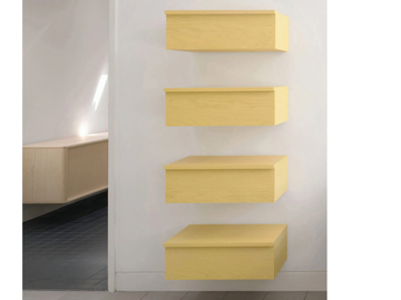 WALL DRAWERS - Wood wall drawers by BassamFellows