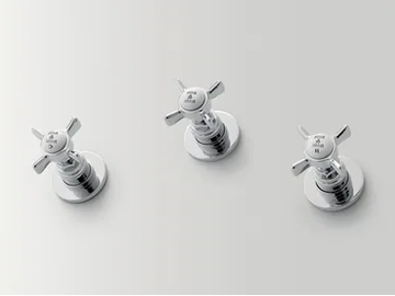 ALDEN - 3 hole shower tap with diverter by BATH&BATH