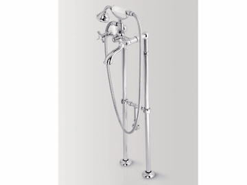 ALDEN - Floor standing bathtub tap with hand shower by BATH&BATH