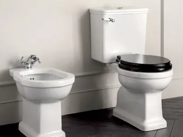 DESDEMONA - Close coupled ceramic toilet by BATH&BATH
